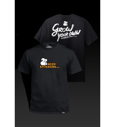 🖤 Black T-Shirt | Seedstockers Streetwear | Shop at Seedstockers UK 🐿️