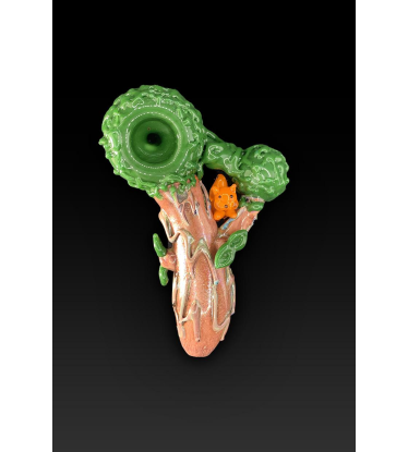 🌳 Doobie in the Tree | Glass Dry Pipe | Shop at Seedstockers UK 🐿️