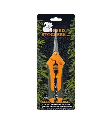 ✂️ Curved Trimming Scissors | Harvest Tools | Shop at Seedstockers UK 🐿️