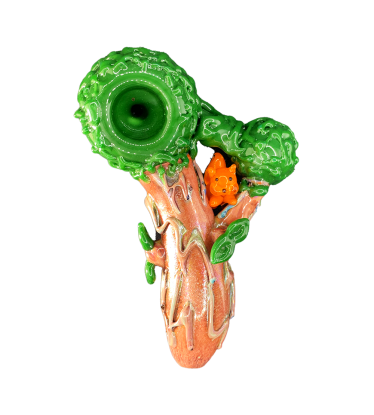 🌳 Doobie in the Tree | Glass Dry Pipe | Shop at Seedstockers UK 🐿️