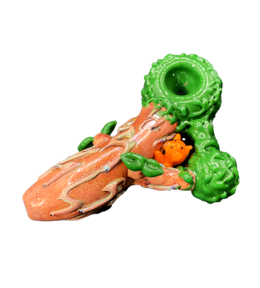 🌳 Doobie in the Tree | Glass Dry Pipe | Shop at Seedstockers UK 🐿️