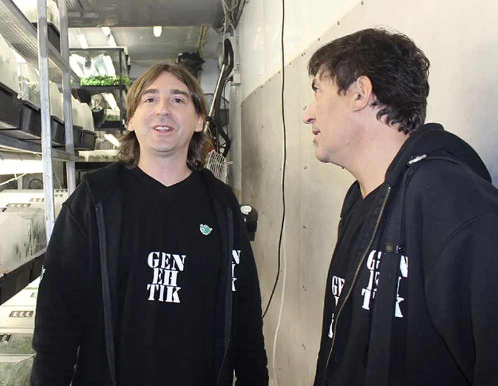 David and Albert, of Genehtik Seeds